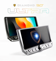 Autoradio multimédia 9 pouces avec écran tactile, GPS intégré, Carplay et Android, système de navigation automobile YFX100
