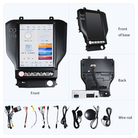 9.7 "écran de Style Tesla Android autoradio GPS Navigation pour Ford Mustang 2014-2018 aide à l'inversion lecteur multimédia de voiture