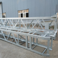 Bâtiment préfabriqué en structure métallique robuste pour usage commercial avec services de soudage et de découpe