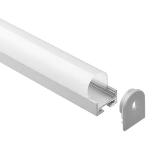 Perfil de alumínio led em estilo u para barra de luz led com empresa de iluminação do pensador