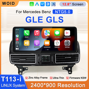 Pantalla STWEI de 12.8'' 2400*900 HD con Carplay y Android AUTO para Mercedes Benz GLE <span class=keywords><strong>GLS</strong></span> W166 X166 2015-2019, Reproductor de Radio para Auto, Estéreo BT - Product Image 2