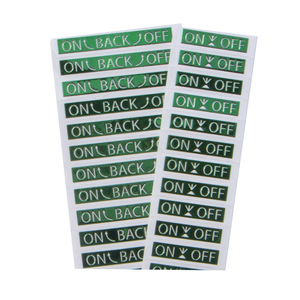 Custom Nickel Metal <strong>Sticker</strong> Adhesive Logo Label Convenient Application for Computer Camera Mobile Phone &amp; Earphone - Product Image 4