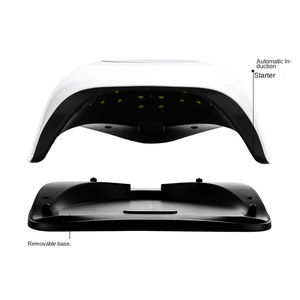 Lampe à ongles UV LED 168W, 42 LED, multi-prises, séchage rapide du vernis gel, pour salon de manucure professionnel - Product Image 3