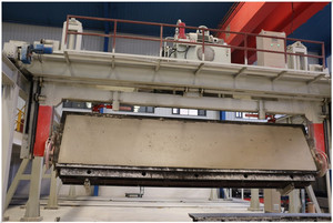 Máquina de fabricación de bloques Hess AAC, PLC y caja de cambios equipada, línea de producción automática de ladrillos de alta productividad - Product Image 5