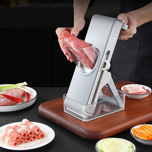 Cortador de carne ajustable DD1141 al por mayor, nuevo rebanador manual de cocina, mandolina, cortador de verduras y frutas, triturador y rallador. - Product Image 6