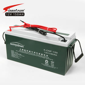 12 В 150Ah свинцово-кислотный аккумулятор, перезаряжаемый герметичный клапан, регулируемый глубокий цикл для солнечной/ветровой энергии от линии - Product Image 2