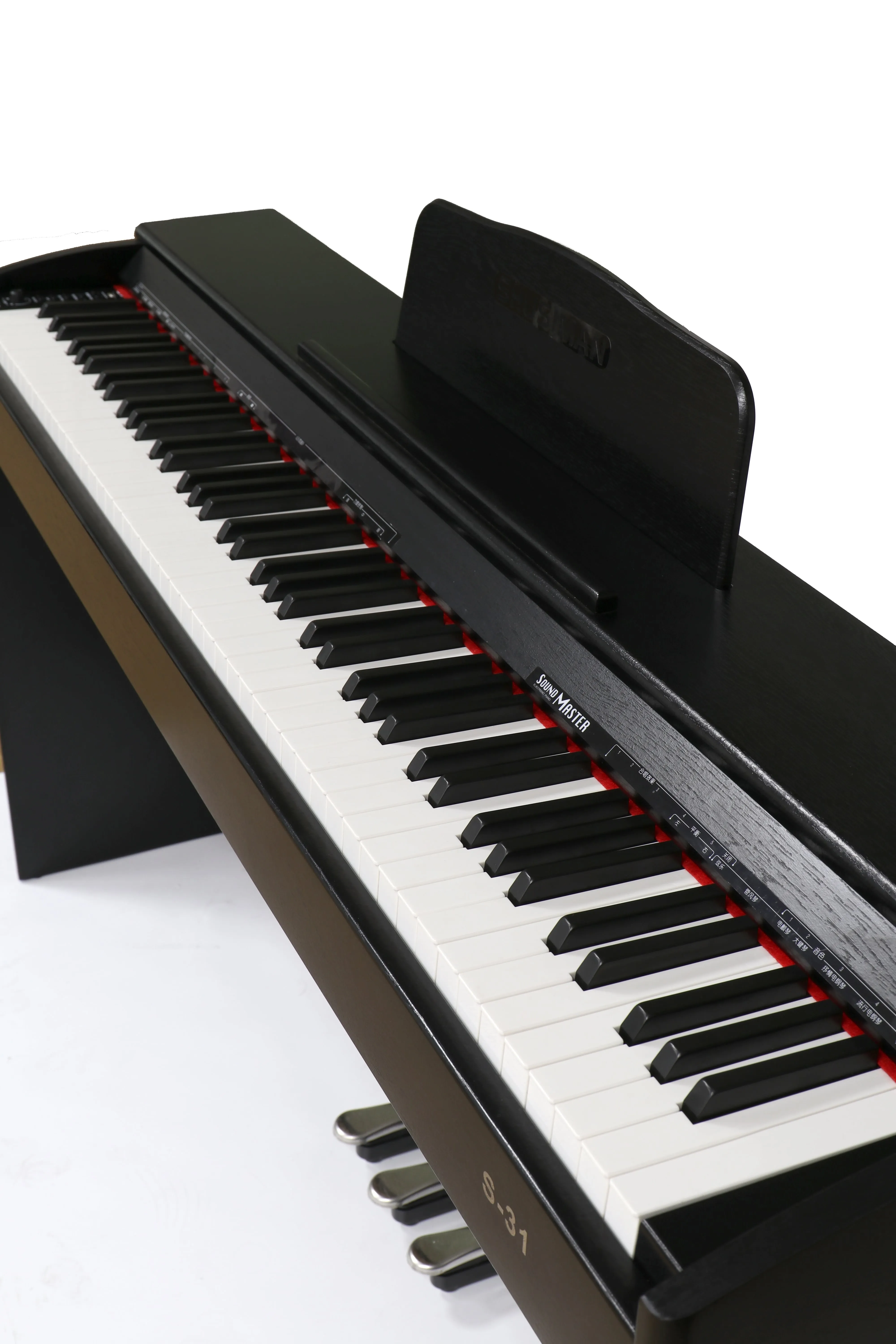 Échantillon gratuit Instruments de musique numérique électrique 88 touches marteau Action Piano électronique numérique