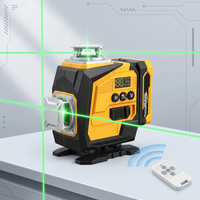 Nouvellement Amélioré Haute Luminosité 16 Lignes 360 °   Ensemble de niveaux laser à auto-nivellement automatique, adapté à la mesure en construction