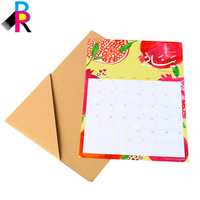 Calendrier hebdomadaire en papier 2025, bureau, personnalisé, notes créatives, planification mensuelle, fournitures de bureau, notes