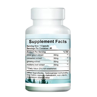 Capsules de Complexe de Melon Amer en Gros – Supplément à Base d'Extraits Végétaux avec Extrait de Cannelle, Ginseng et Feuille de Mûrier