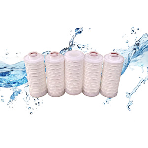 Cartouche filtrante plissée en papier à membrane PP de 1 micron avec pompe pour filtration d'alcool par osmose inverse, garantie 1 an - Product Image 1