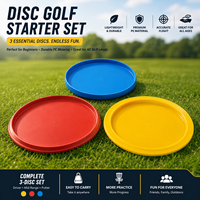 Lot de disques de golf professionnels personnalisables (logo et couleur) – Kit de démarrage pour tournoi – Disques standard, Distance, Driver, Mid-range, Putter