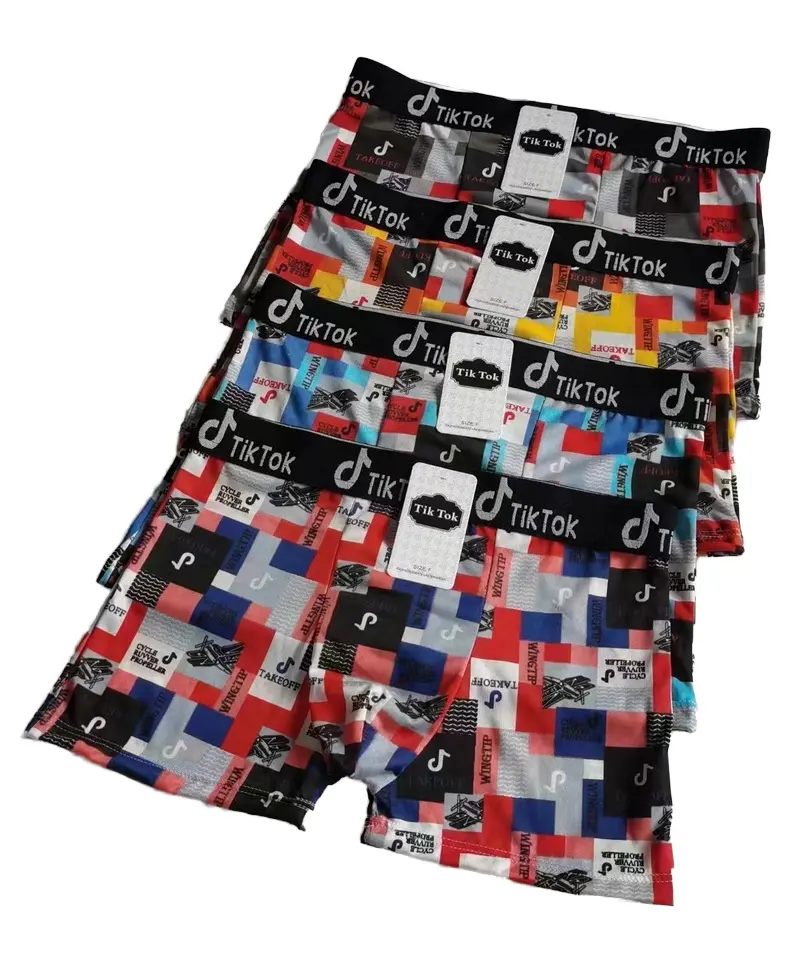 Print Custom Slipje En Boxers Allerlei Mannen Boxer Slips Mens Ijs Zijde Ondergoed