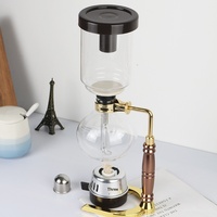 Cafetière à siphon en verre de style minimaliste moderne, ensemble d'ustensiles de filtration pour presse française, pour la maison, fourni par le fabricant