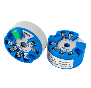 Bộ chuyển đổi tín hiệu nhiệt độ thông minh loại K 4-20mA 0-10V 0-5V Bộ truyền nhiệt độ tích hợp 200 độ RTD PT100 - Product Image 2