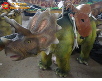 Jurassic Park Indoor Walking Dinosaur Animatronic Modelo Fibra de vidrio de tamaño real con control remoto para parques temáticos