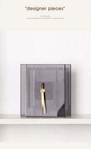 Decoraciones de Librería Minimalistas Modernas de Alto Rendimiento, Decoración de Hogar de Lujo para Sala de Muestras - Product Image 5