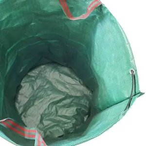 Sac à déchets de jardin robuste pour pelouse et feuilles, sac à déchets de jardin Durable et réutilisable, conteneur à feuilles Pop-up bac à herbe