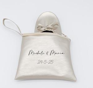 Ballerine Pieghevoli Leggere Personalizzate con Logo per Donna, Ideali per Matrimoni, Estate e Primavera - Product Image 1
