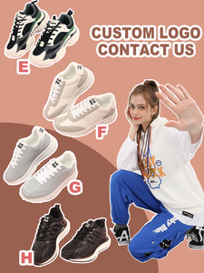 Zapatillas Deportivas ODM de Alta Calidad, Económicas y a la Moda para <span class=keywords><strong>Mujer</strong></span>, Envío Gratis, Nuevo Estilo en Color Rosa, con Aumento de Altura - Product Image 4