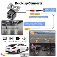 Caméra de recul OEM 170° grand angle HD vision nocturne, mini caméra de voiture, kit caméra de recul