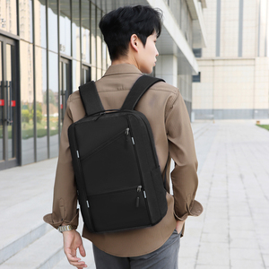 Fashion Nylon Material Laptop <b>Bag</b> Business Large Capacity Waterproof <b>Bag</b> USB Schoolbag for Men - Product Image 5