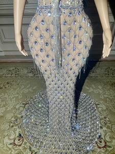 Vestito NOVANCE per le donne festa di nozze nuovo 2023 senza maniche Sexy lussuoso abito da sera abito da sera per le signore lungo