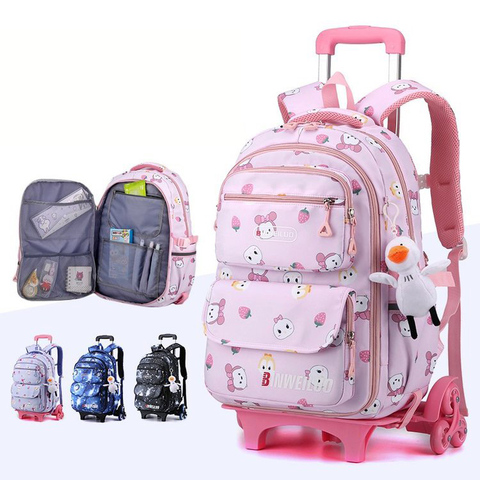 Manufacturer Custom Waterproof Durable Bagpack School Bag for Girl