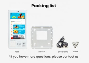 Kiosco de Autoservicio de Comida Rápida con Pantalla Táctil de 21.5, 24, 27 y 32 Pulgadas para Pedidos y Pagos Automatizados en KFC y McDonald's - Product Image 5