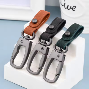 Custom Leather Keychain Key Holder Car Keys Fashion Handbag Accessory Bag Pendant Charms Promotional Keychains Gifts - Product Image 1