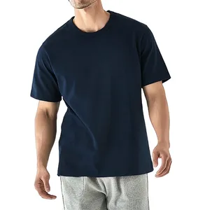 고품질 넓은 boxy 빈 t 셔츠 무거운 무게 코튼 tshirt 대형 블랙 화이트 티셔츠