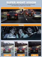 Boîte noire de voiture 4 canaux 4*1080P, caméra embarquée GPS WiFi 170°, enregistreur de conduite pour taxi, vision nocturne IR, 4 caméras DASHCAM