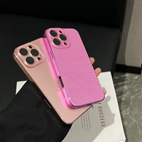 Casing Ponsel Kaca Temper Anti Gores Glossy Untuk IPhone 17 16 15 14 13 12 11 Pro Max Pelindung Lensa Hard Back Cover Funda