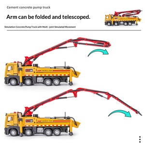 Modelo <span class=keywords><strong>de</strong></span> Simulación <span class=keywords><strong>de</strong></span> Camión Bomba <span class=keywords><strong>de</strong></span> Hormigón <span class=keywords><strong>de</strong></span> Ingeniería en Aleación, Escala 1:32, Vehículo <span class=keywords><strong>de</strong></span> Ingeniería Multifuncional <span class=keywords><strong>de</strong></span> Metal, Transfronterizo - Product Image 4