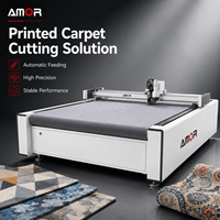 Machine de découpe automatique de tissu Amor avec PLC et moteur 220V/380V, améliore l'efficacité et la cohérence de la production