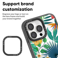 Coque arrière magnétique pour téléphones mobiles, antichoc, logo personnalisable, plaque arrière magnétique, étui de téléphone magnétique interchangeable
