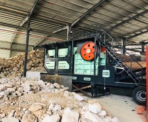 Mobile Crushing Station Tragbarer Crawler-Backen brecher Geeignet für Golderz-Basalt mit SPS-System für Kern komponenten - Product Image 6
