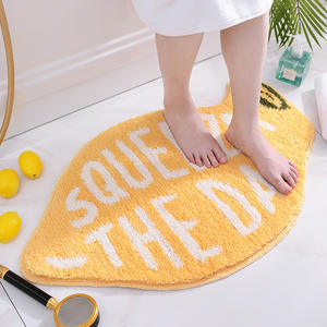 Alfombra de Baño Antideslizante con Diseño de Frutas, Alfombra Creativa para Entrada del Hogar, Altamente Absorbente, Lavable a Máquina, Decorativa - Product Image 6