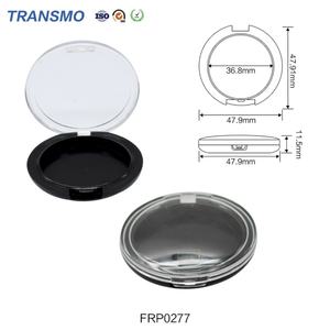 Envase Redondo para Rubor al por Mayor, Caja de Polvo Vacía con Tapa, Etiqueta Privada, Caja de Plástico para Polvo - Product Image 2