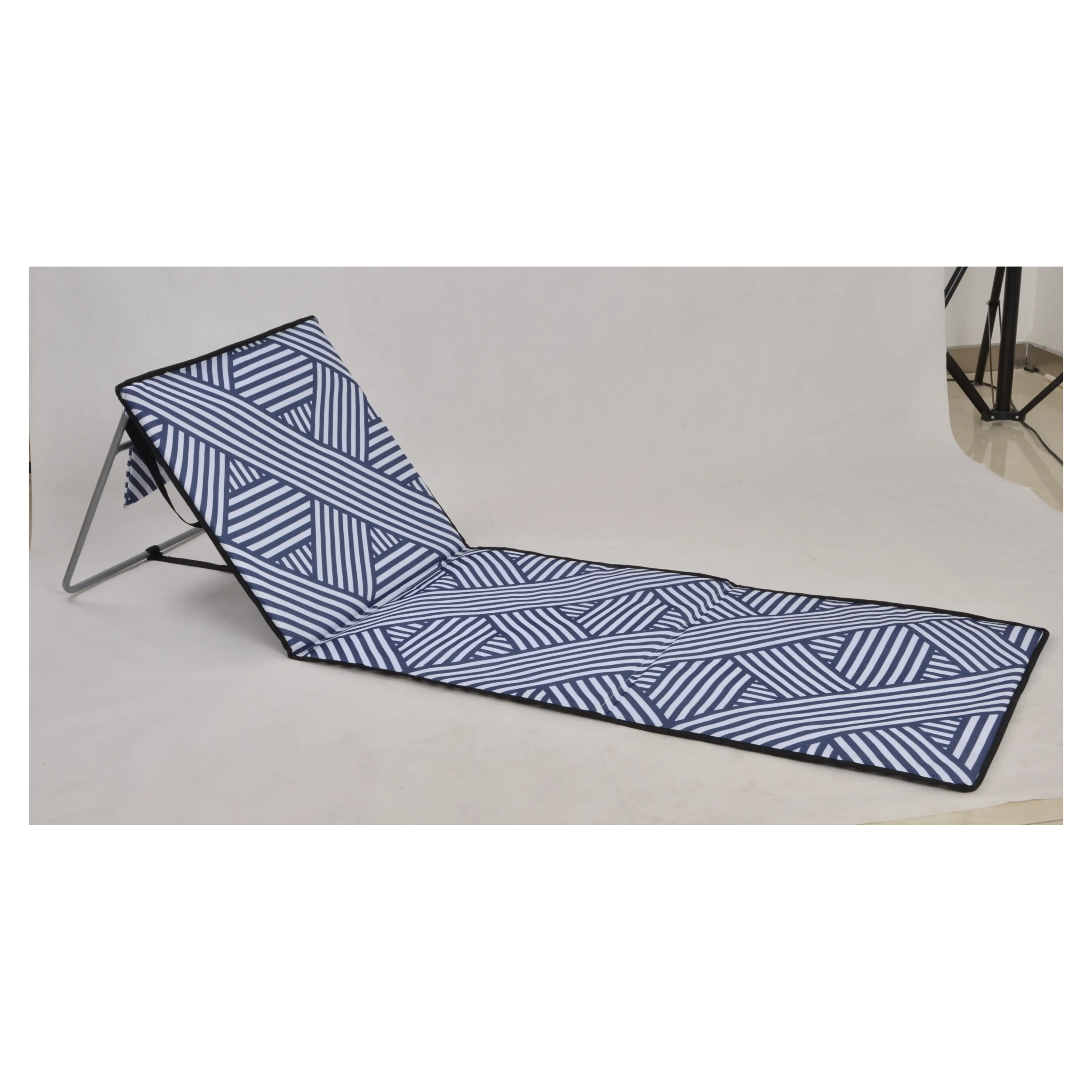 Откидной портативный складной стул для отдыха на открытом воздухе, складной пляжный коврик с фоном