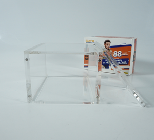 المصنع مباشرة دائم NBA كرة السلة حالة بطاقة للرياضة تجارة بطاقة الاكريليك حامي الواجهة - Product Image 6