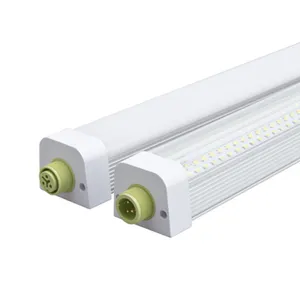 more convenience flexible 1200mm 4dt 8ft 18w 36w 60w linkable aluminum mini led tri-proof batten light