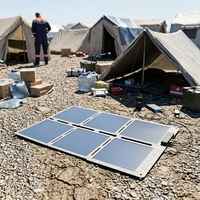 Chargeur solaire Sunflex SFS-T Field Research 32W, panneau solaire pliable en perovskite, étanche IP67, efficacité 18%, ultra-léger pour