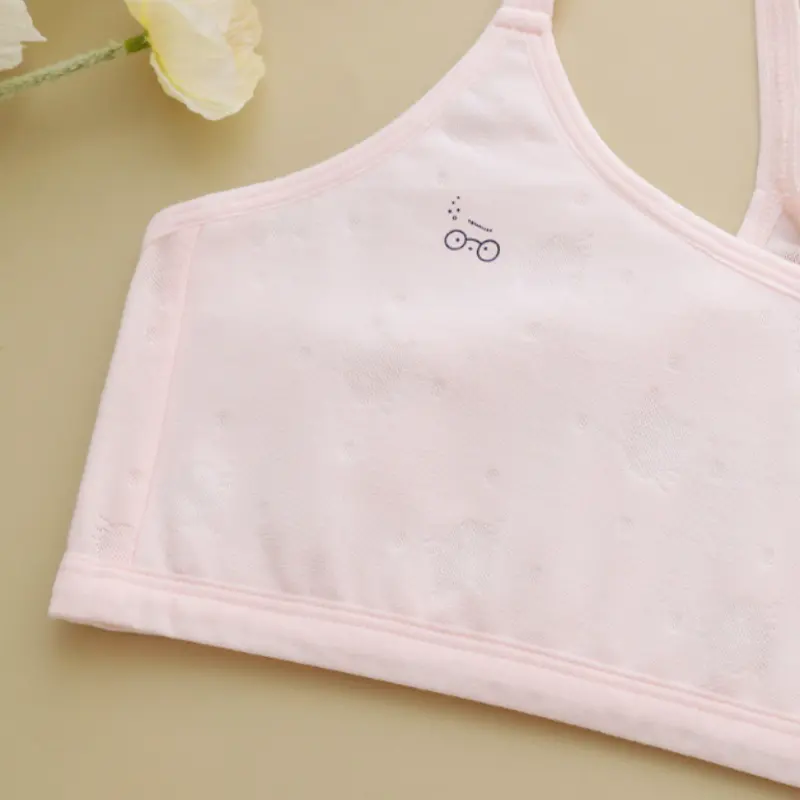 ملابس داخلية للفتيات صدرية أول حمالة صدر للمراهقات صديرية مدرسية أساسية مضادة للانتفاخ صدرية صدر للفتيات من سن 9-13