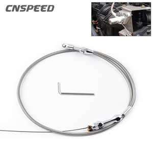 Chevrolet <b>Throttle</b> <b>Cable</b> 36 Stainless Steel Braided For Engine Replacement Repair - Product Image 2