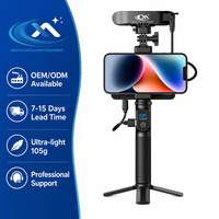 Escáner 3D CR-Scan Ferret Pro, Precisión de 0.1 mm, Portátil, de Mano, Alta Definición, Escaneo a Todo Color, Compatible con USB, Android/iOS