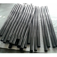 15mm Carbon Fiber Buisconnector Vierkante Buis Op Maat Gemaakt Carbon Fiber Telescopische Buis 3K Carbon Fiber Buis Te Koop Buisfitting