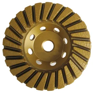 GUS High Quality Abrasive Tools OEM 3"-7" 5" Diamond Cup Grinding Wheels for Grinding Concrete