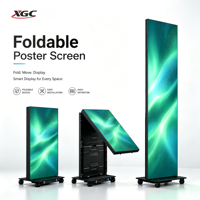 Pantalla LED para Póster, Señalización Digital, Tótem Publicitario, Reproducción a Doble Cara, Alto Brillo, HDR10, 2 Años de Garantía, Tienda de Regalos