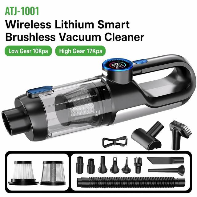 2026 for Bestseller Cordless Household Car Vacuum CleanerHigh Suction High Power Portable Handheld Wet/Dry Dual-Use Design